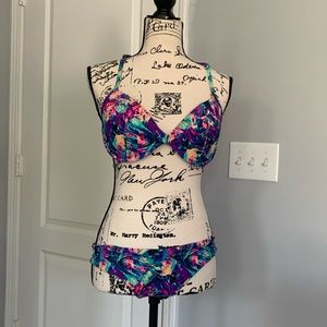 PINK Victoria’s Secret Multicolor Bikini